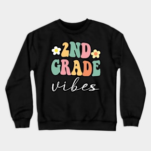 2nd grade Vibes Crewneck Sweatshirt